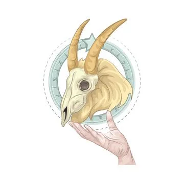 Capricorn Illustration Stock Illustration