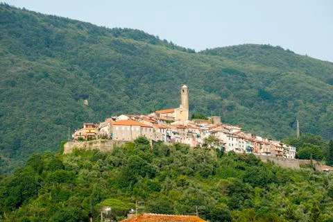 Caprigliola (tuscany) Stock Photos