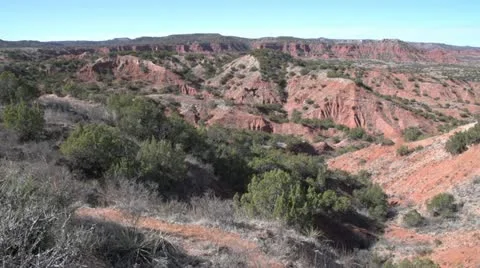 Caprock Canyons State Park Texas 動画素材 10896687