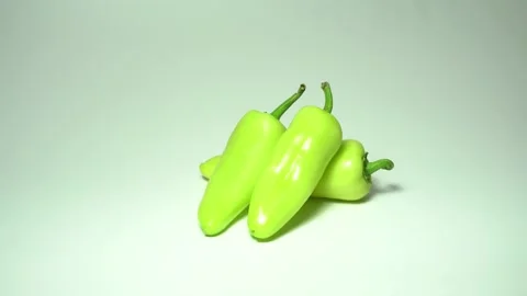 Capsicum annuum Linn or bell pepper Stock Footage 186481015