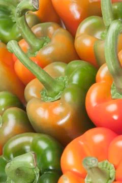 Capsicum texture. Stock Photos