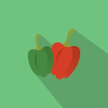 Capsicums Stock Illustration