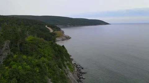 Capstick Cliffs: Cape Breton, NS 스톡 동영상 140121996