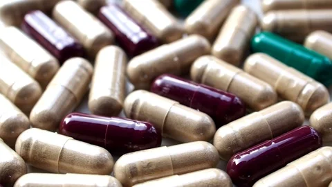 Capsule circle Stock Footage 108446269