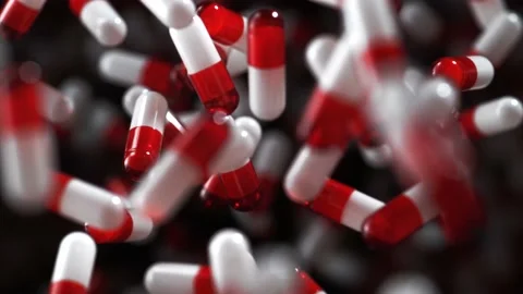 Capsule explosion Stock Footage 228848039