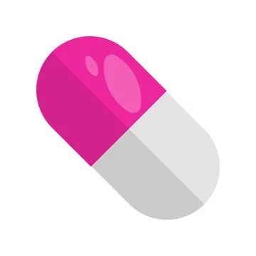 Capsule form of medication vector design element Stock Illustration