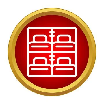 Capsule hotel sleeping pods accommodation icon concept Stock Illustration