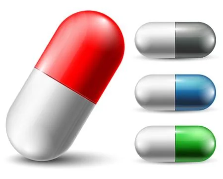 Capsule Stock Illustration