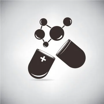 Capsule Stock Illustration