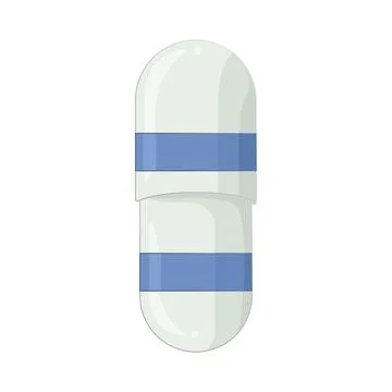 Capsule Illustration Stock Illustration