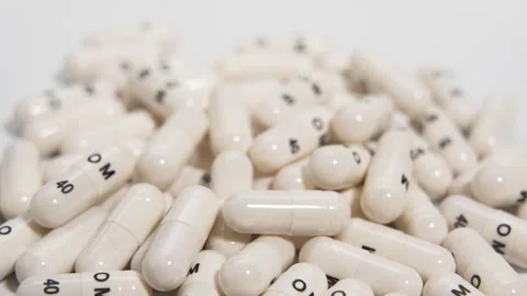 Capsule Macro Rotation. Stock Footage 311858193