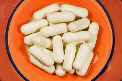 Capsule of medicine Stock Photos