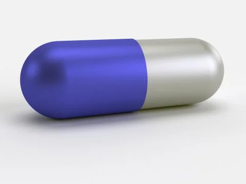 Capsule pill Stock Illustration