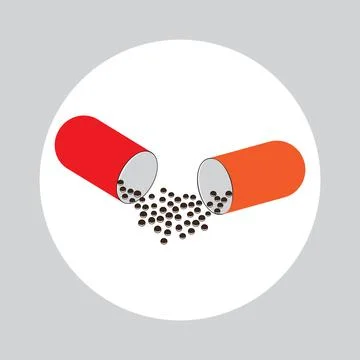 Capsule pill Stock-Illustration