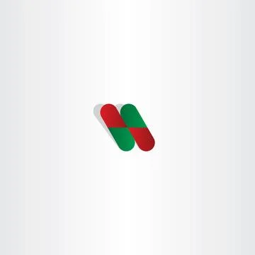Capsule pill pharmacy logo vector icon element Illustrazione stock