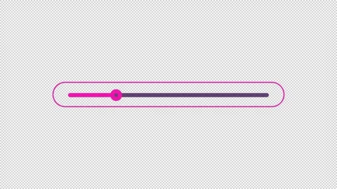 Capsule progress bar animated loading bar on dark background Vídeos de archivo 342241738