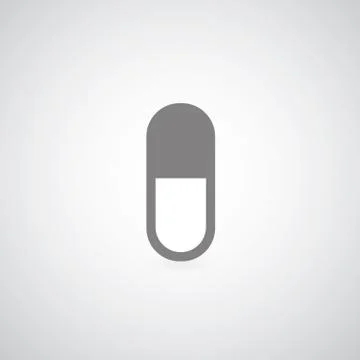 Capsule symbol Stock Illustration