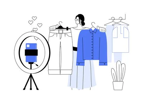 Capsule wardrobe isolated cartoon vector illustrations. Ilustración de archivo