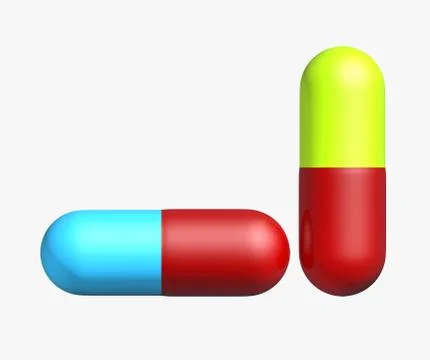 Capsules Stock Illustration