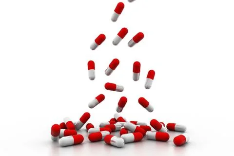 Capsules. Stock-Illustration