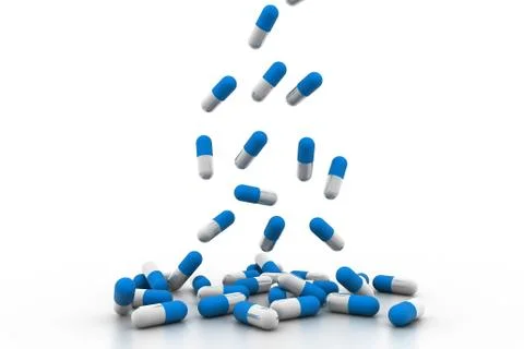 Capsules. Stock Illustration