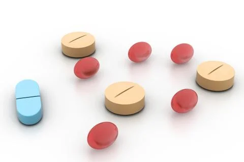 Capsules. Stock Illustration