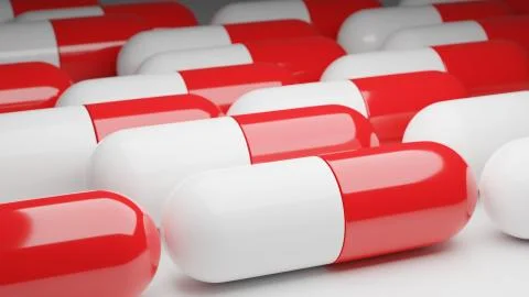 Capsules 库存插图