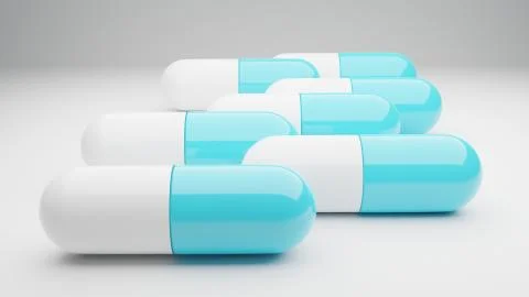 Capsules 库存插图
