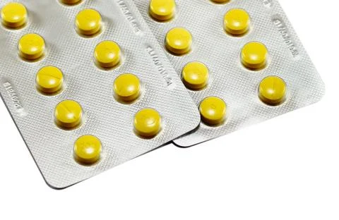 Capsules of medicines Stock Photos