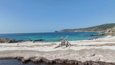 CapTaillat SandbarTipiSidePass 024 Stock Footage 309420296