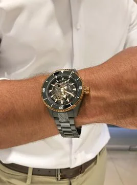 CAPTAIN COOK HIGH-TECH black CERAMIC Rado watch Foto stock