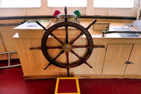 Captains Wheel. Stock Photos
