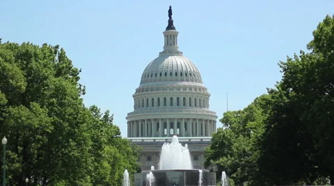 Captiol Washington DC Stock Footage 50132599