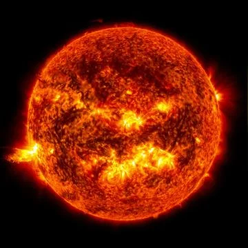 Caption This image from June 20, 2013, at 11 15 p.m. EDT shows the bright l.. Stock Photos