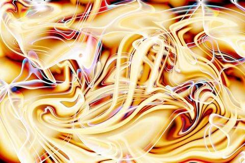 Captivating 3d render of liquid pattern resembling waves in a stylish abstr.. Stock Illustration