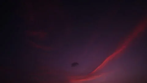 A captivating 4K time-lapse of a dramatic twilight sky. Stock Footage 293118517