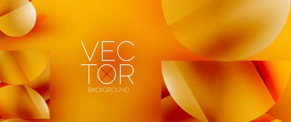 Captivating abstract backdrop composed of interlocking triangles and circles Illustrazione stock