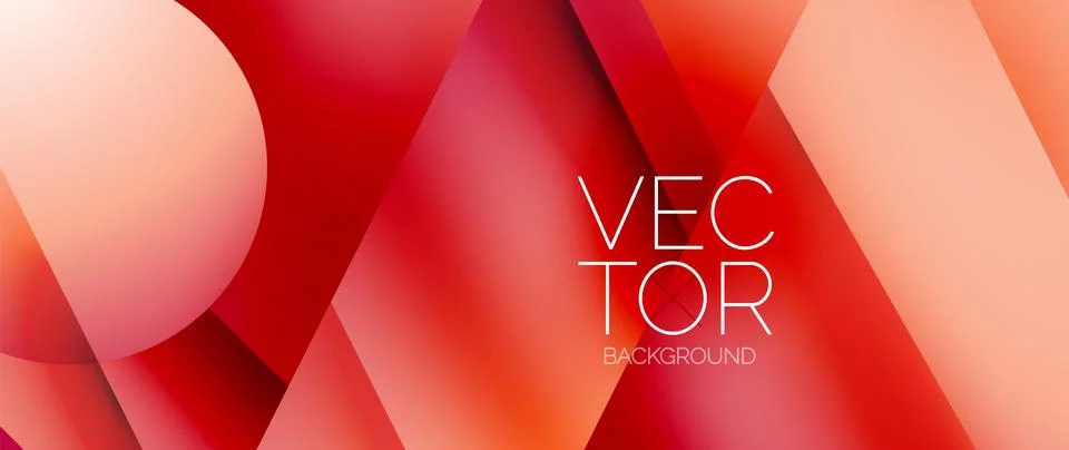 Captivating abstract backdrop composed of interlocking triangles and circles Illustrazione stock