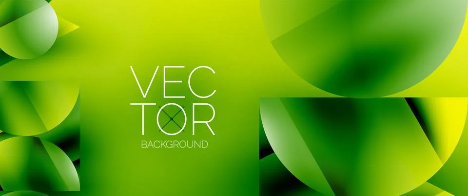 Captivating abstract backdrop composed of interlocking triangles and circles イラスト素材