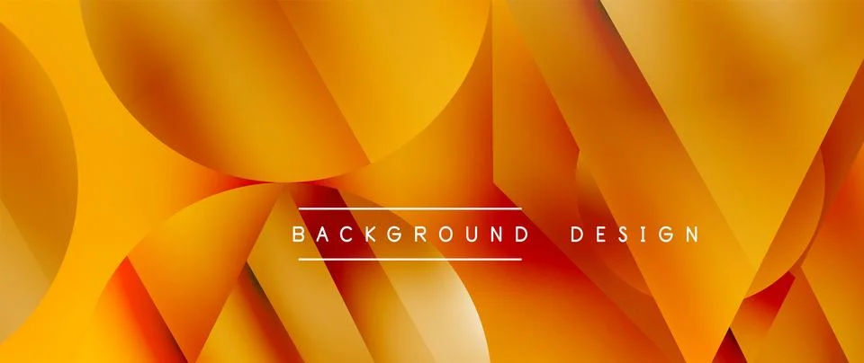 Captivating abstract backdrop composed of interlocking triangles and circles Stock Illustration