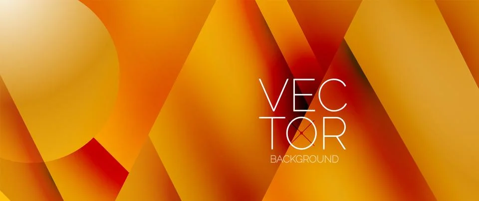 Captivating abstract backdrop composed of interlocking triangles and circles Stock Illustration