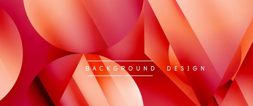 Captivating abstract backdrop composed of interlocking triangles and circles 스톡 일러스트