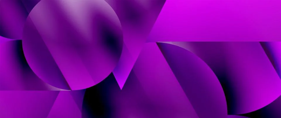 Captivating abstract backdrop composed of interlocking triangles and circles 스톡 일러스트