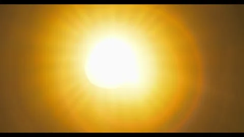 Captivating abstract patterns created by the bright sun Video stock 320407613