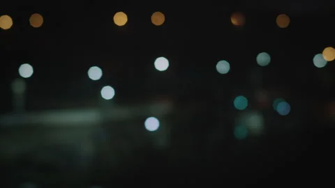 Captivating abstract representation of night city lights showcasing a stunning Stock Footage 328586202