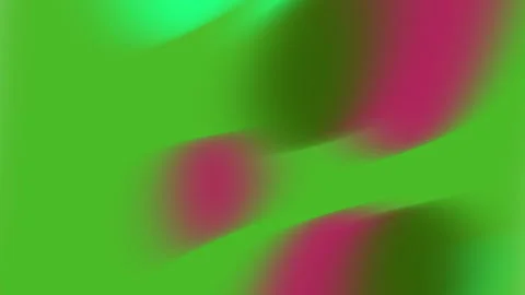 Captivating Abstract Visuals with Fluid Motion in Green and Pink Hues for C.. Stock Footage 315499061
