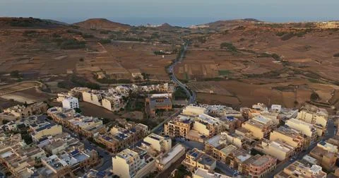Captivating Aerial View of Comino Island in Malta Stock-Fotos