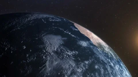 Captivating Animation of Earth's Orbit Stock Footage 306103998