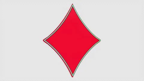 Captivating Casino Elements Diamonds Loop Animation for Your Projects Video stock 251796890