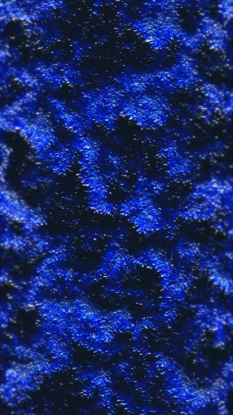Captivating close up of bright blue textured surface with dark areas Vidéo 329765236